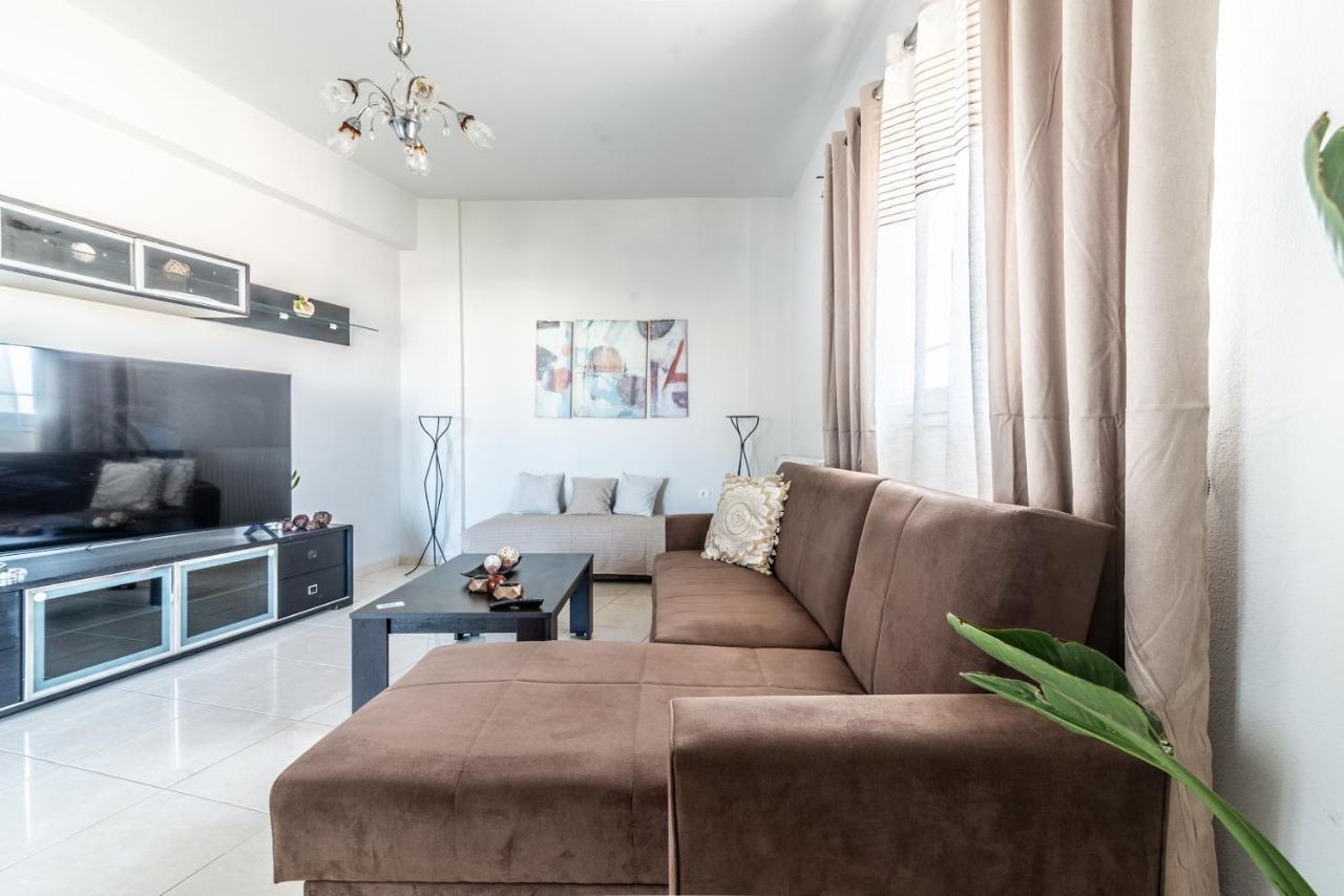 Spacious House With Seaview イラクリオン エクステリア 写真