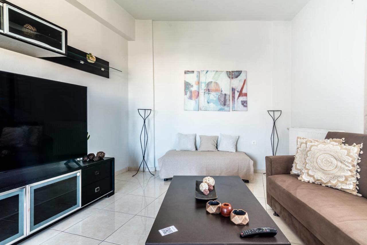 Spacious House With Seaview イラクリオン エクステリア 写真