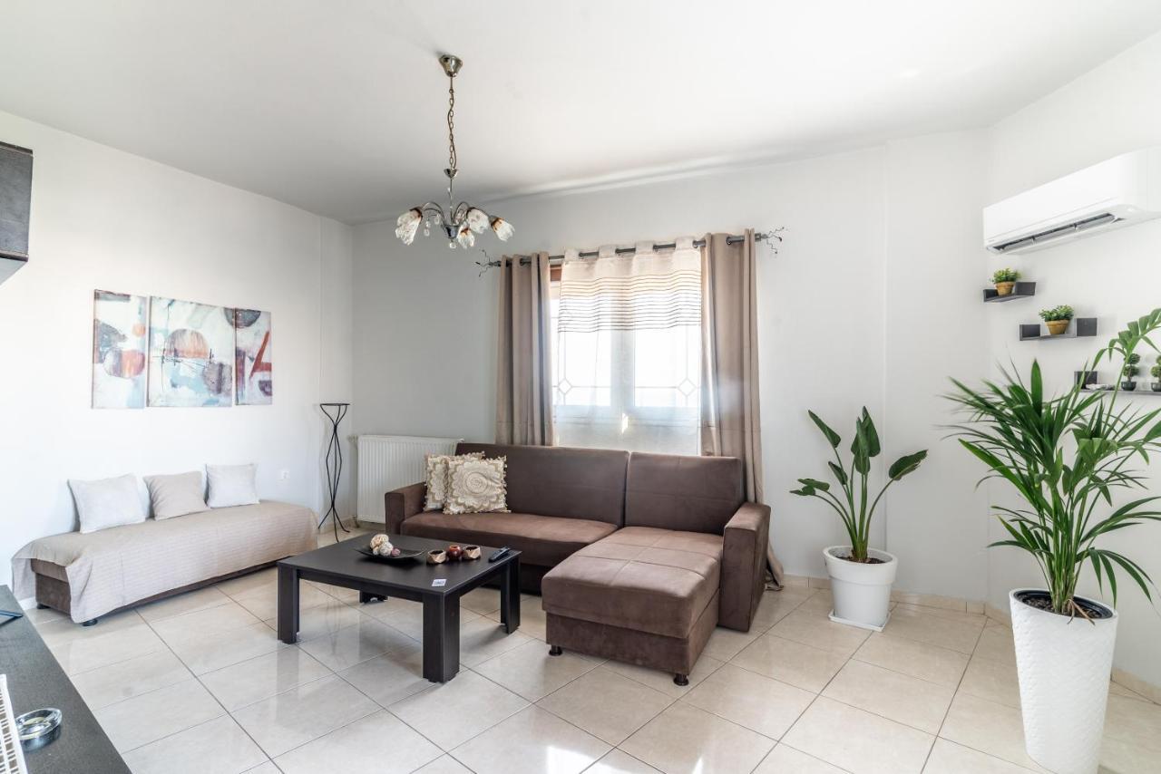 Spacious House With Seaview イラクリオン エクステリア 写真