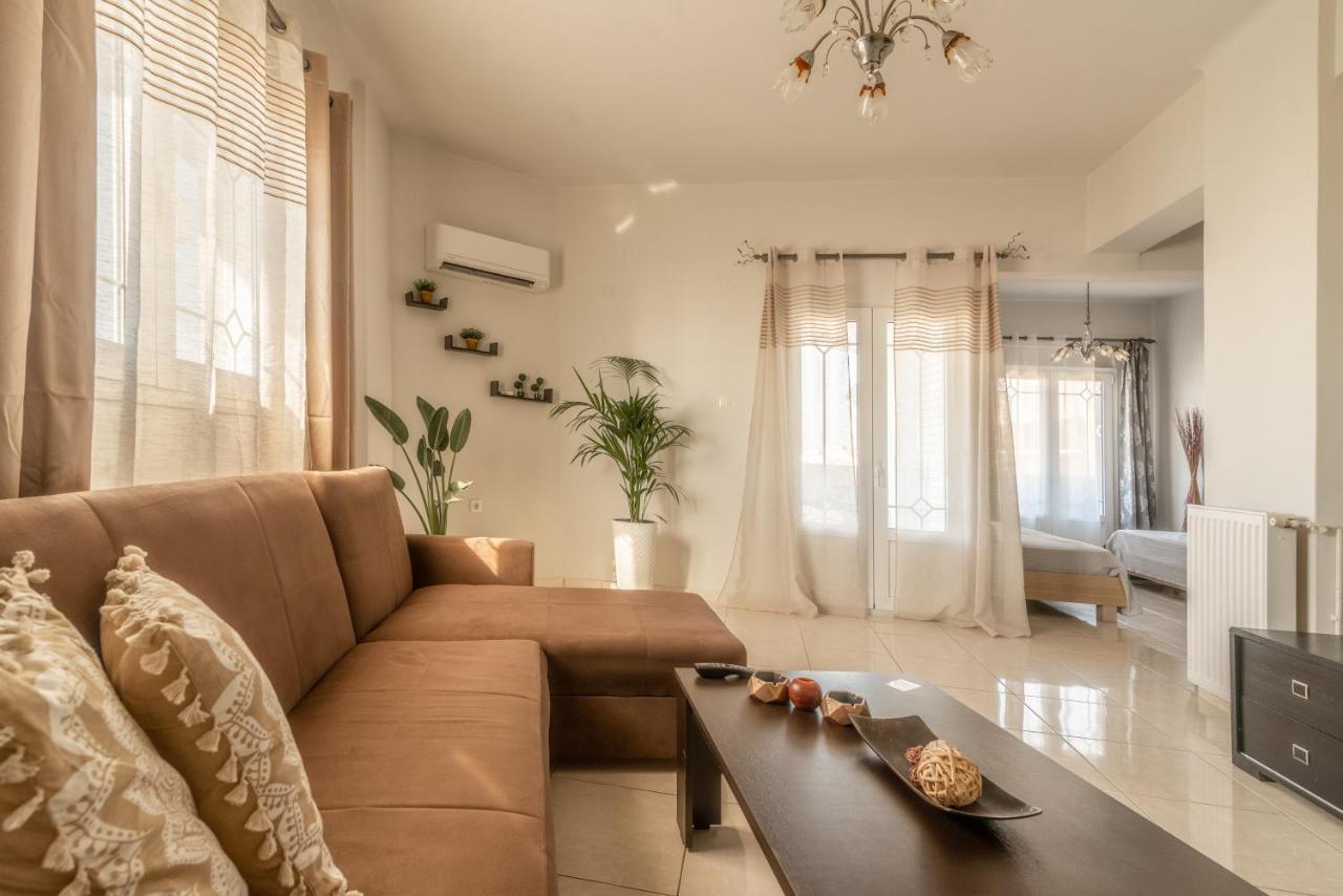 Spacious House With Seaview イラクリオン エクステリア 写真